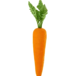 180 Degrees Flocked Orange Carrot