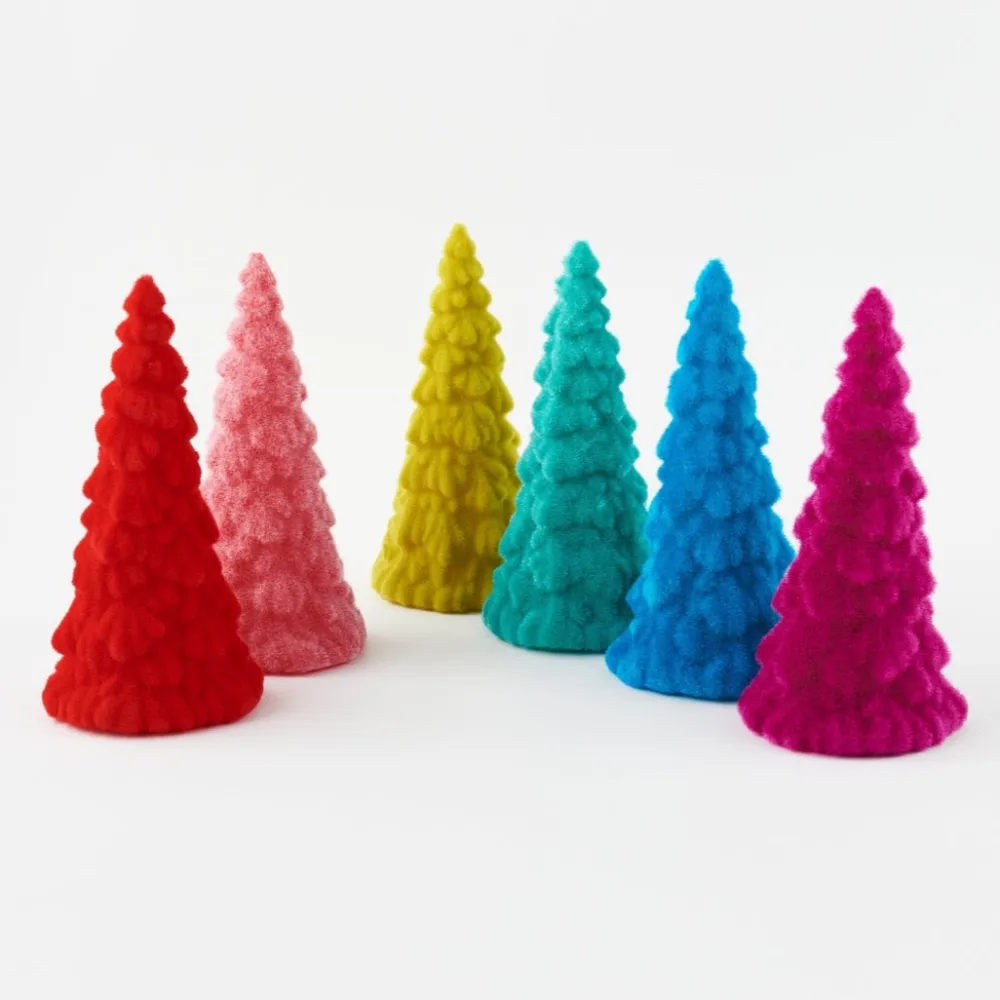 180 Degrees Flocked Tree