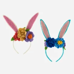 180 Degrees Floral Bunny Ear Headband