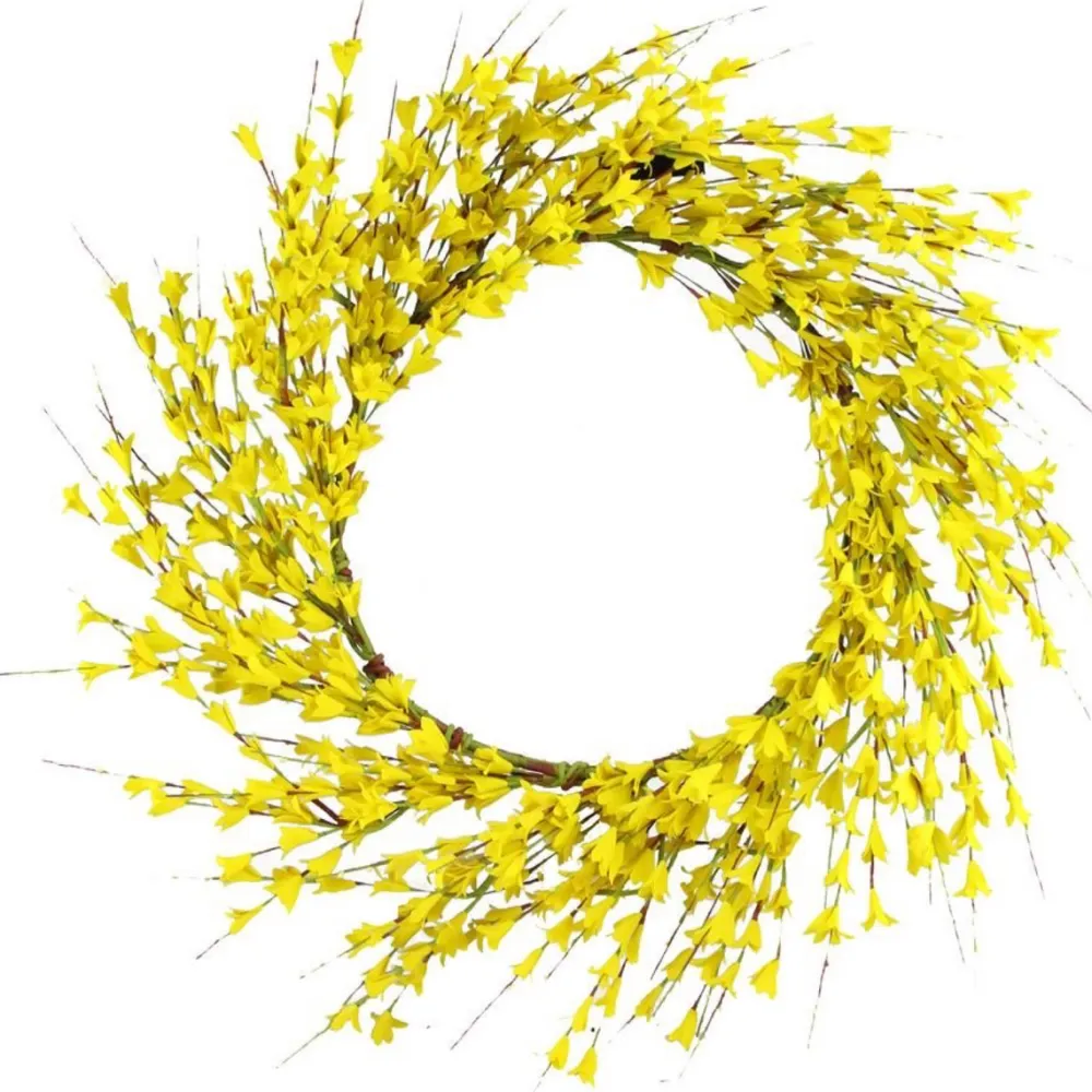 Craig Bachman Forsythia Wreath