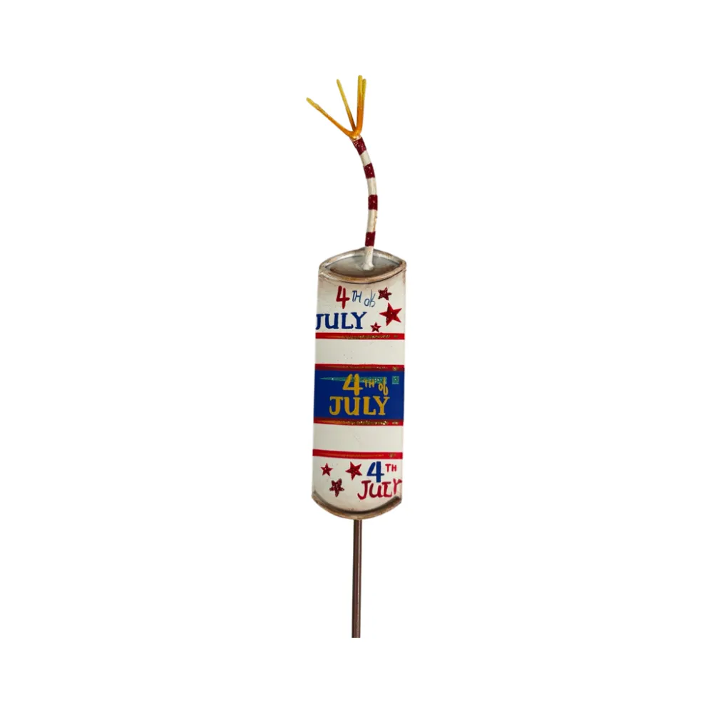 The Round Top Collection Fourth of July Frenzy Stake