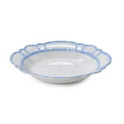 Two's Company French Blue Bamboo Bowl