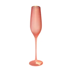 Glitterville Frosted Champagne Flute by