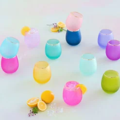 Glitterville Frosted Sipper by