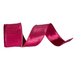 Farrisilk Fuchsia Luster Ribbon, 2.5" X 10YD
