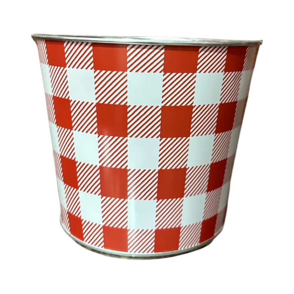 Craig Bachman Galvanized Check Pot Cover