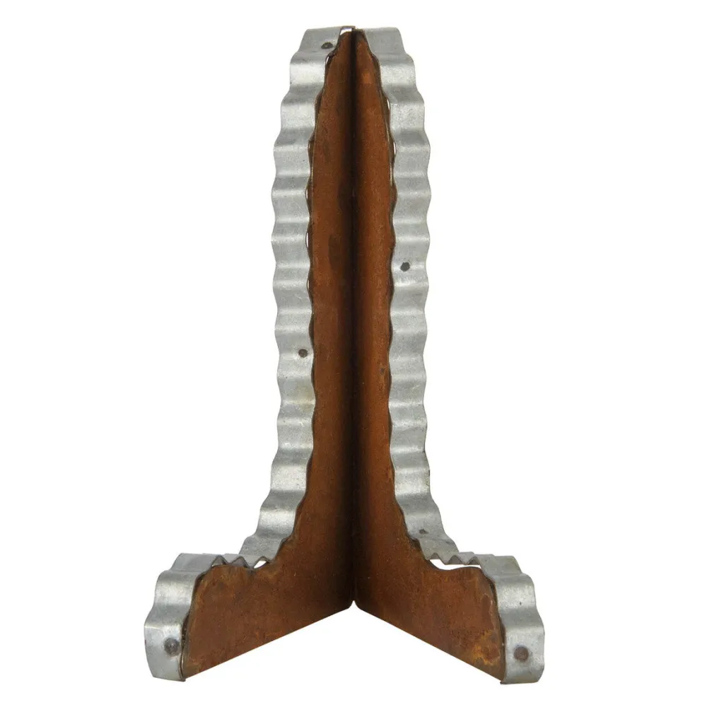 The Round Top Collection Galvanized Rust Easel