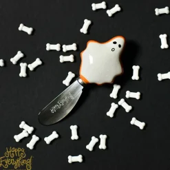 Happy Everything Ghost Appetizer Spreader by !