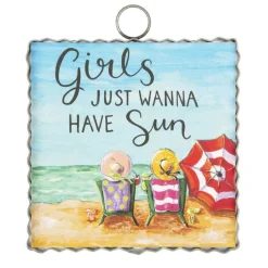 The Round Top Collection Girls Just Wanna Have Sun Mini Gallery Art