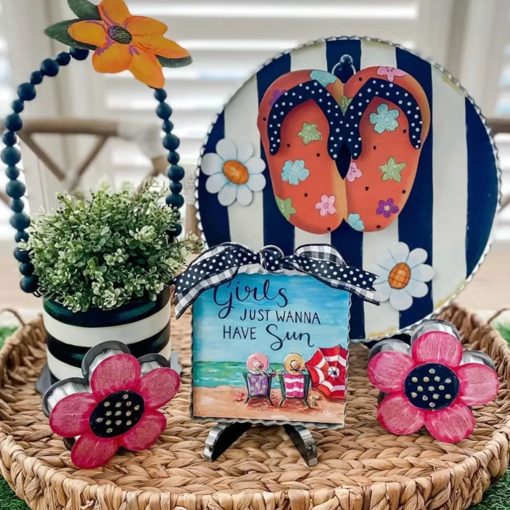The Round Top Collection Girls Just Wanna Have Sun Mini Gallery Art