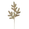RAZ Glittered Champagne Pine Spray