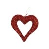 Craig Bachman Glitter Hollow Heart Ornament