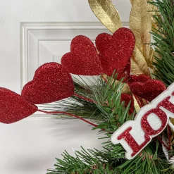 Craig Bachman Glitter Red Heart Pick