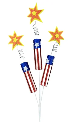 Liberty Floral Glitter Trio Firecracker Spray