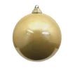 Farrisilk Gold Candy Apple Ball Ornament, 6"