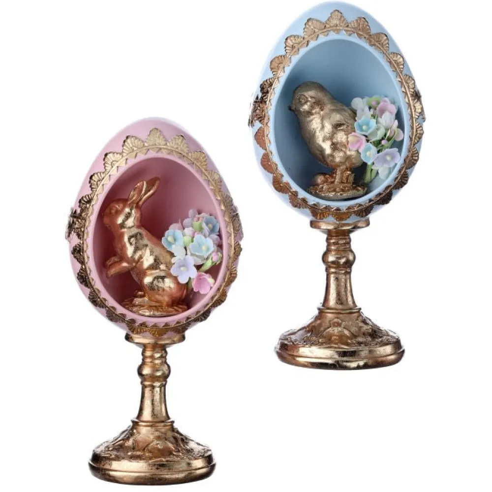 Regency Golden Egg Pedestal