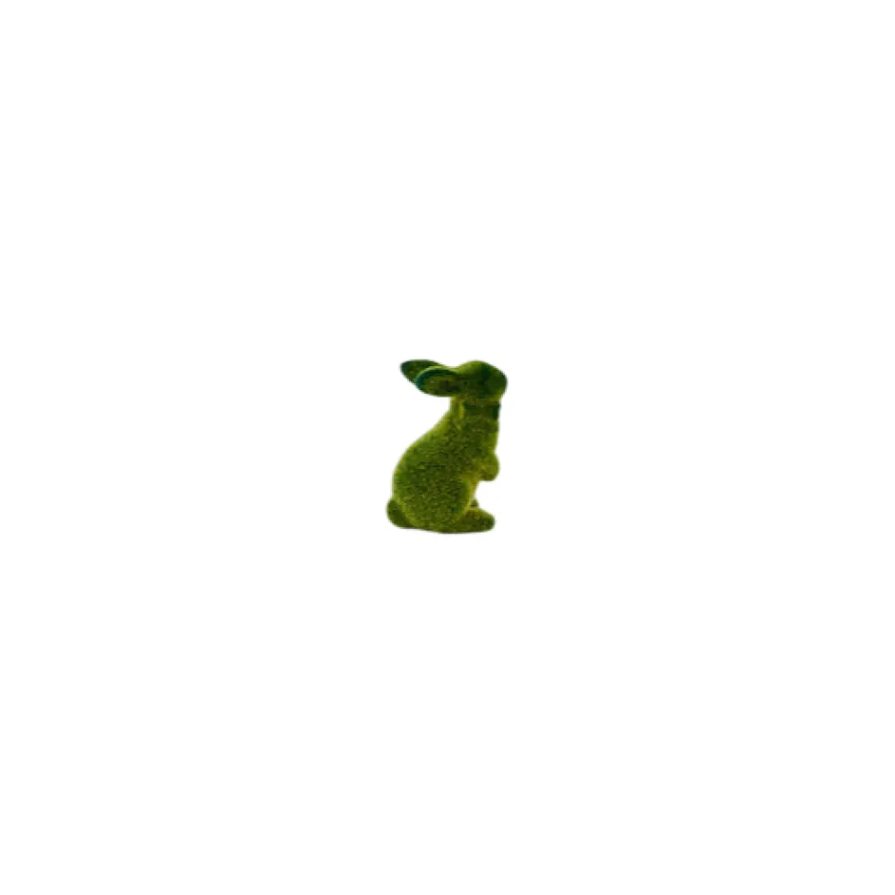 180 Degrees Green Flocked Bunny