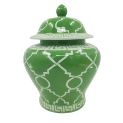 Winward Green Ginger Jar