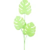 Liberty Floral Green Glitter Split Philo Leaves