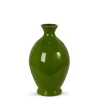 RAZ Green Vase, 10"
