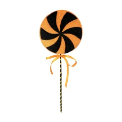 Liberty Floral Halloween Lollipop Swirl Pick, 18