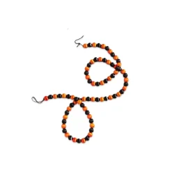 Glitterville Halloween Silk Ball Garland by , Small
