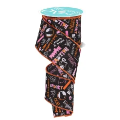 Craig Bachman Halloween Spooks Ribbon, 2.5" X 10YD