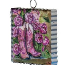 The Round Top Collection Hamilton Pink Boots Mini Art Gallery