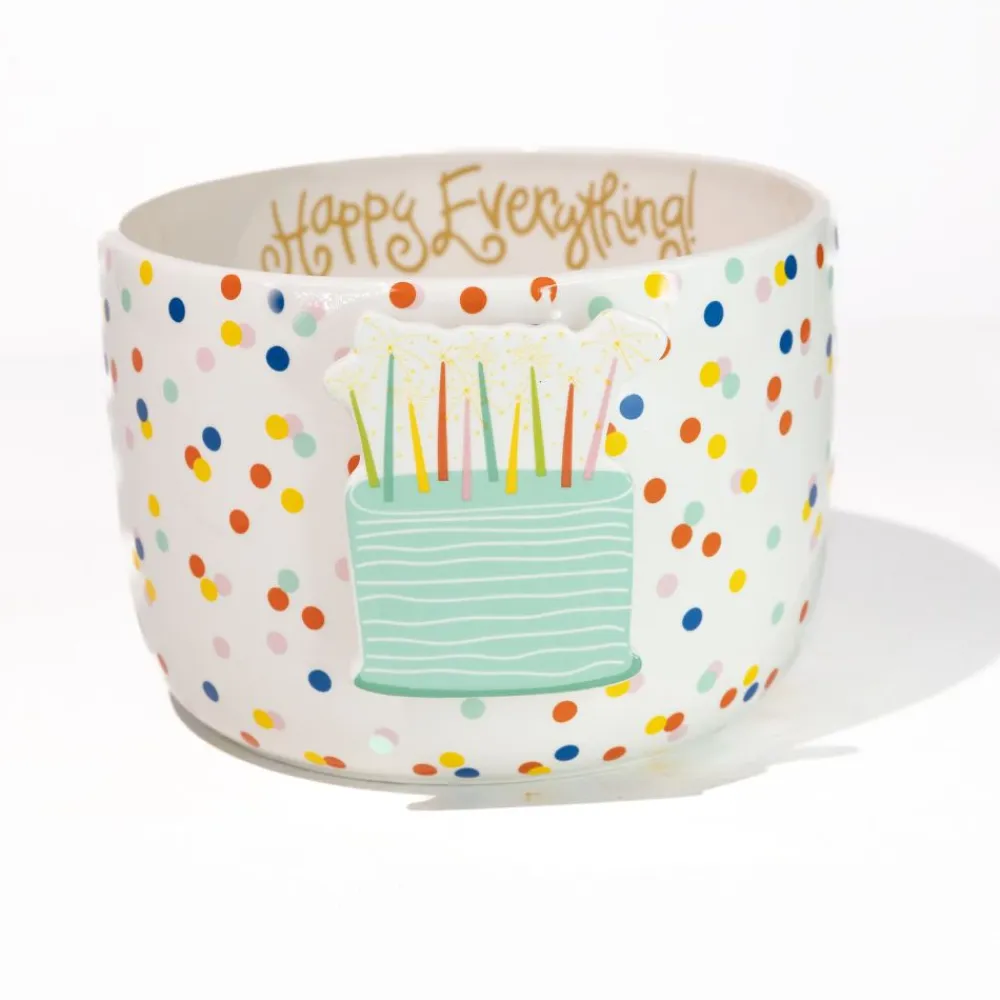 Happy Everything Happy Dot Big Bowl by !