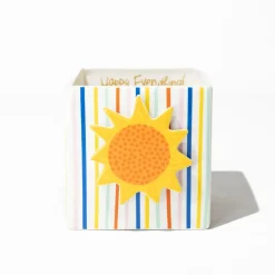 Happy Everything Happy Line Medium Nest Cube by !
