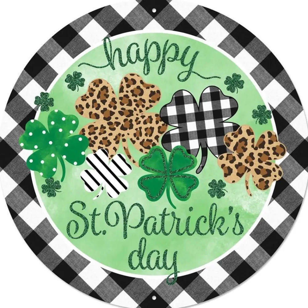Craig Bachman Happy St. Patrick's Day Sign, 8"