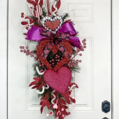 Liberty Floral Heart Ball Spray