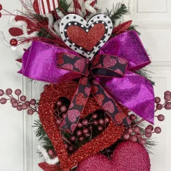 Liberty Floral Heart Ball Spray