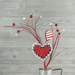 Liberty Floral Heart Ball Spray