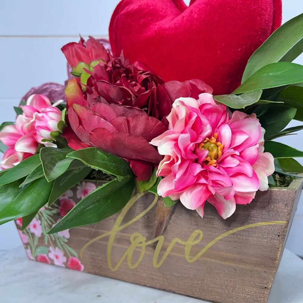 Miss Cayce's Hearts Abound Valentine Arrangement
