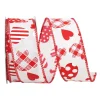 Reliant Ribbon Hearts Galore Ribbon, 1.5" X 10YD