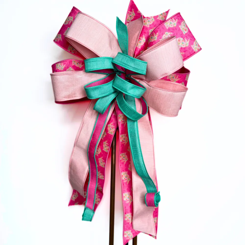 Miss Cayce's Hoppy Spring Bunny Bow