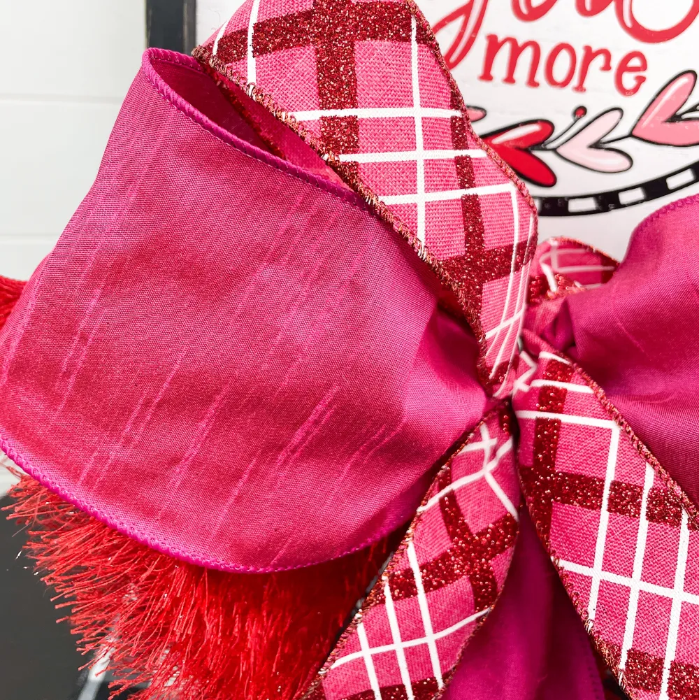 Reliant Ribbon Hot Pink Dupioni Supreme, 4" X 10YD
