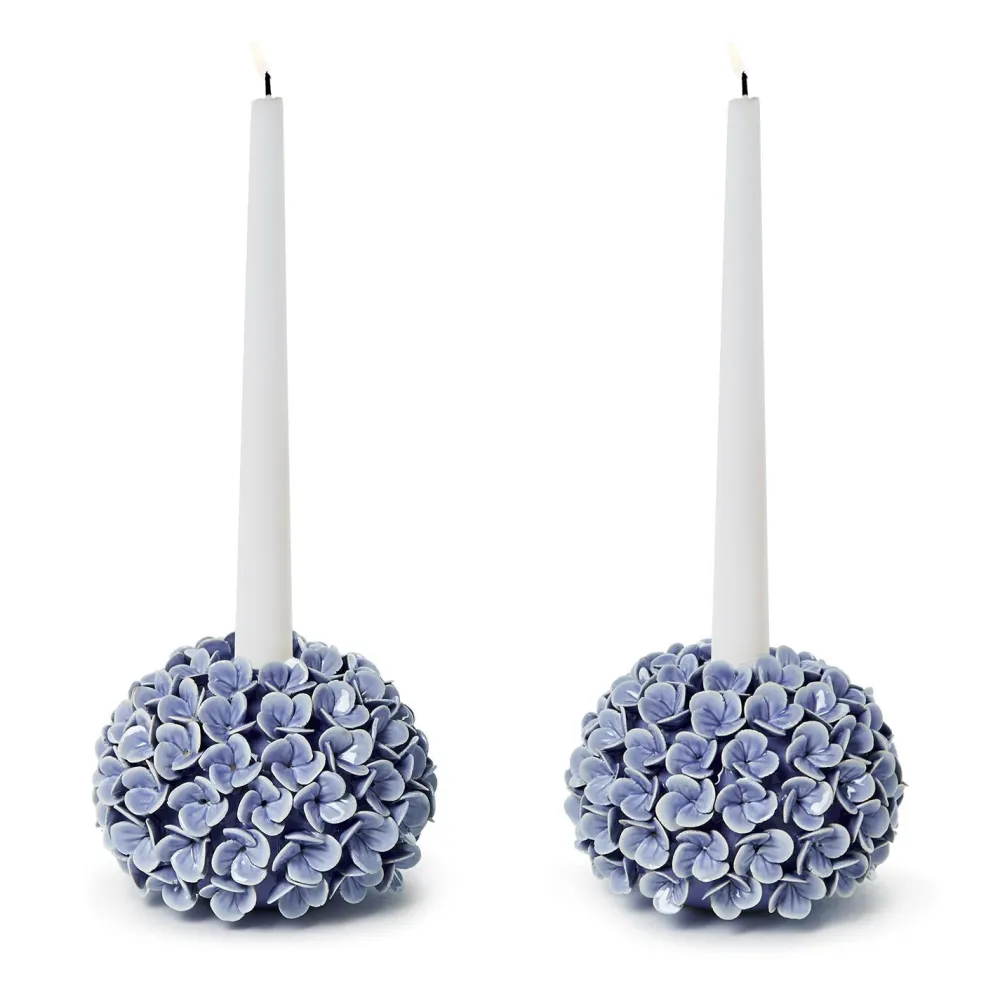 Two's Company Hydrangea Flower Bud Vase