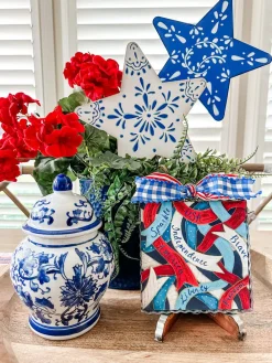 The Round Top Collection Independence Ribbon Mini Gallery Art