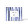 Happy Everything Indigo Skinny Stripe Mini Rectangle Frame by !