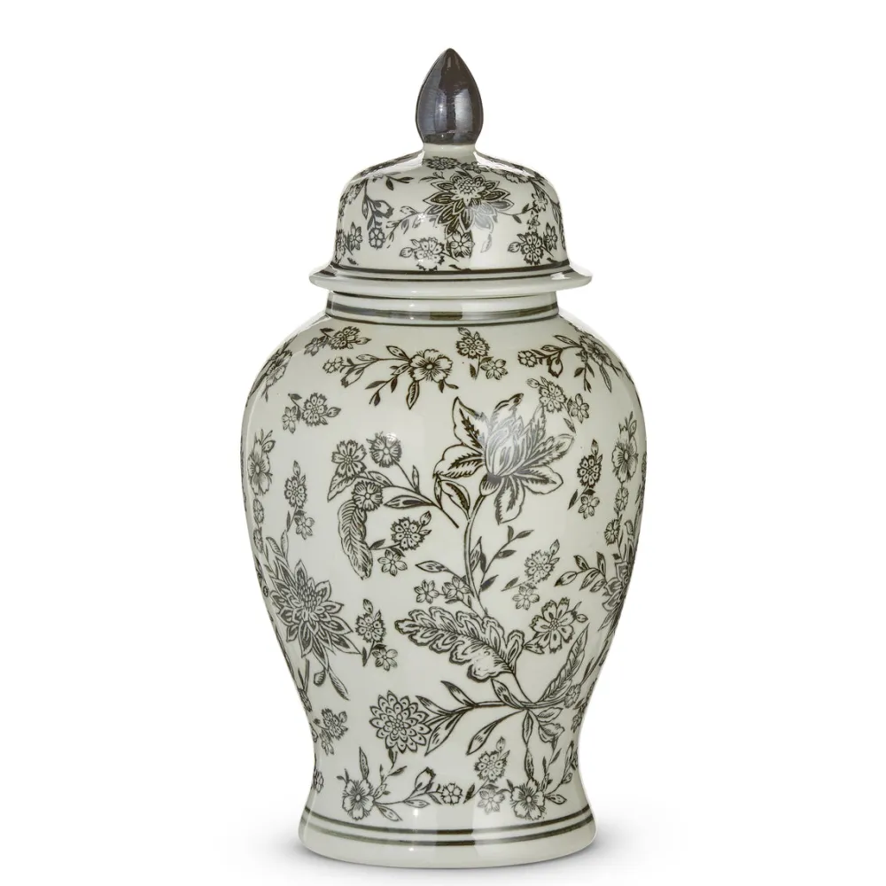 RAZ Ink and Ivory Ginger Jar, Large