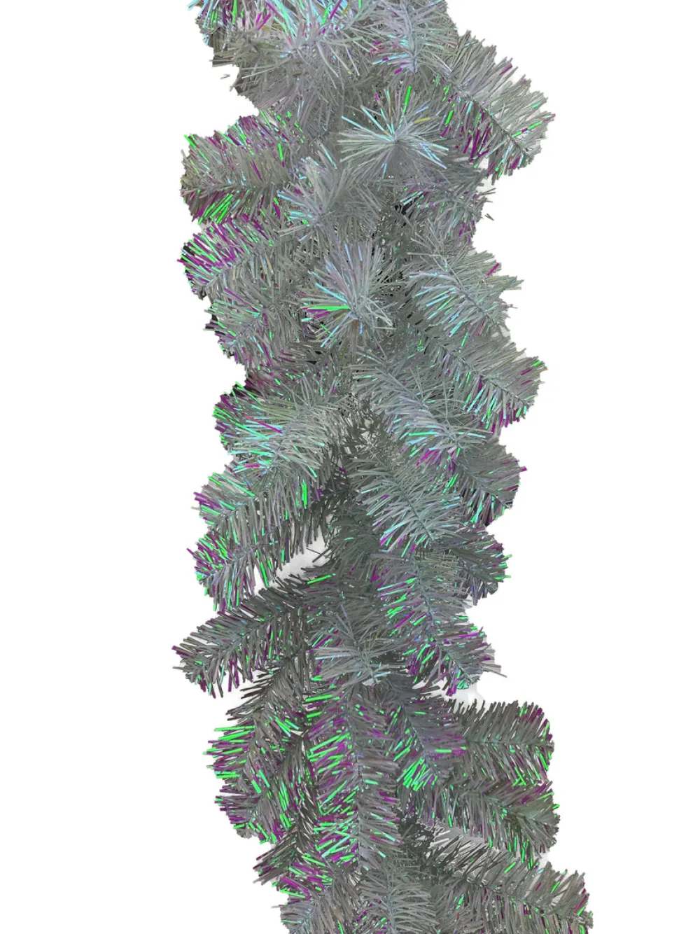 Liberty Floral Iridescent Garland, 6'