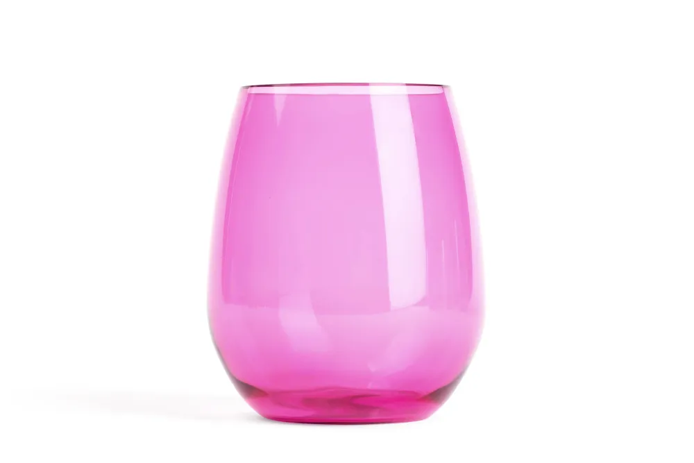 Pop Design Jewel Stemless Wine Glasses