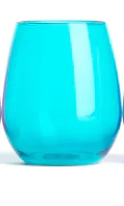 Pop Design Jewel Stemless Wine Glasses