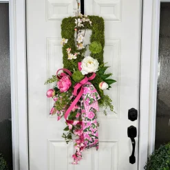 Miss Cayce's Joyful Blooms Wreath