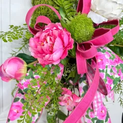 Miss Cayce's Joyful Blooms Wreath