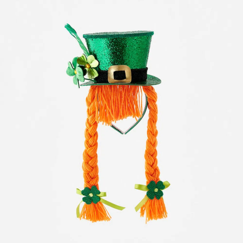 180 Degrees Leprechaun Pigtail Headband