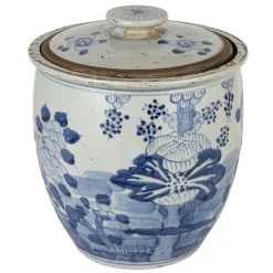 Creative Coop Lidded Vintage Ginger Jar