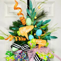 D. Stevens Lime Easter Egg and Daisy Ribbon, 2.5